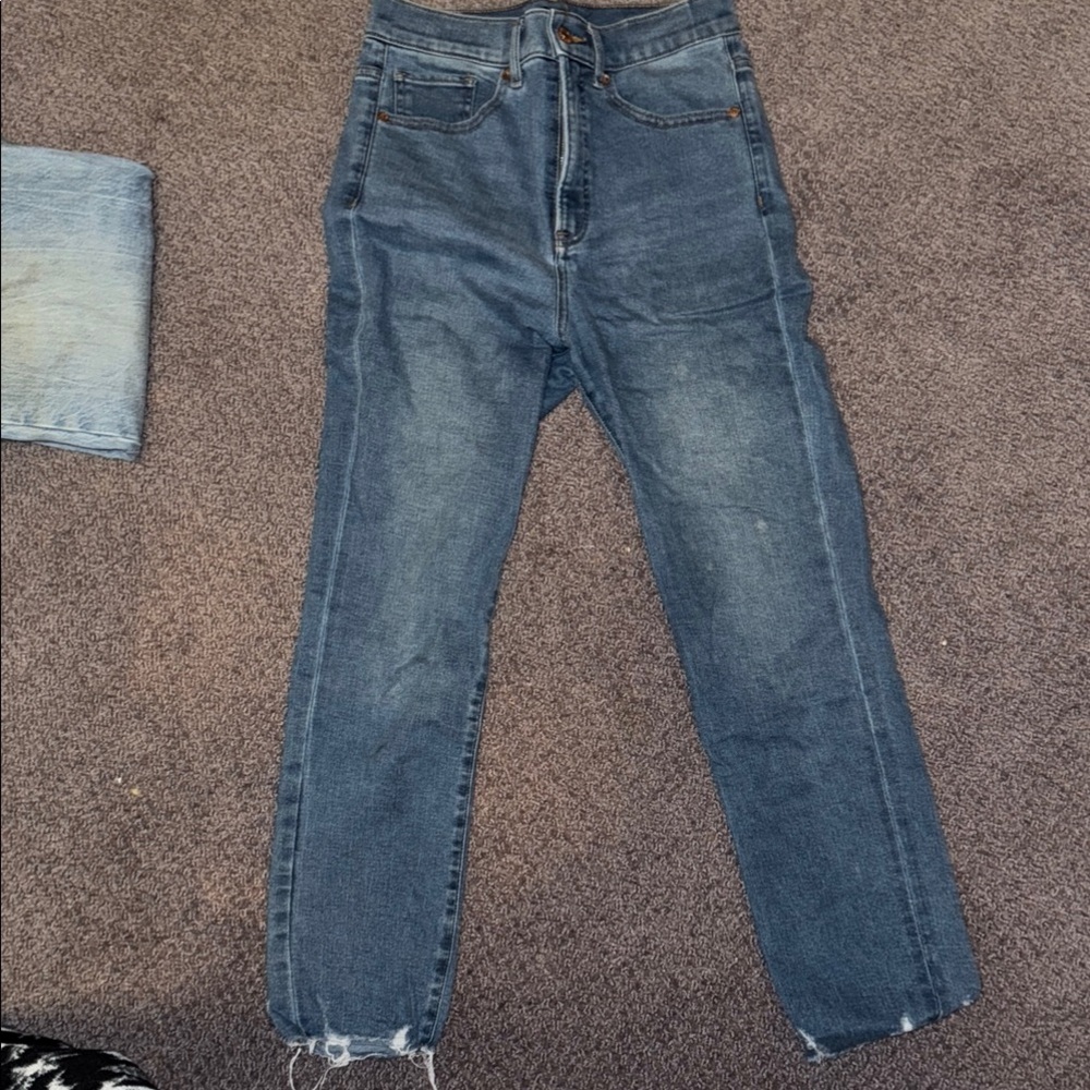 Express Super High Rise Slim Jeans